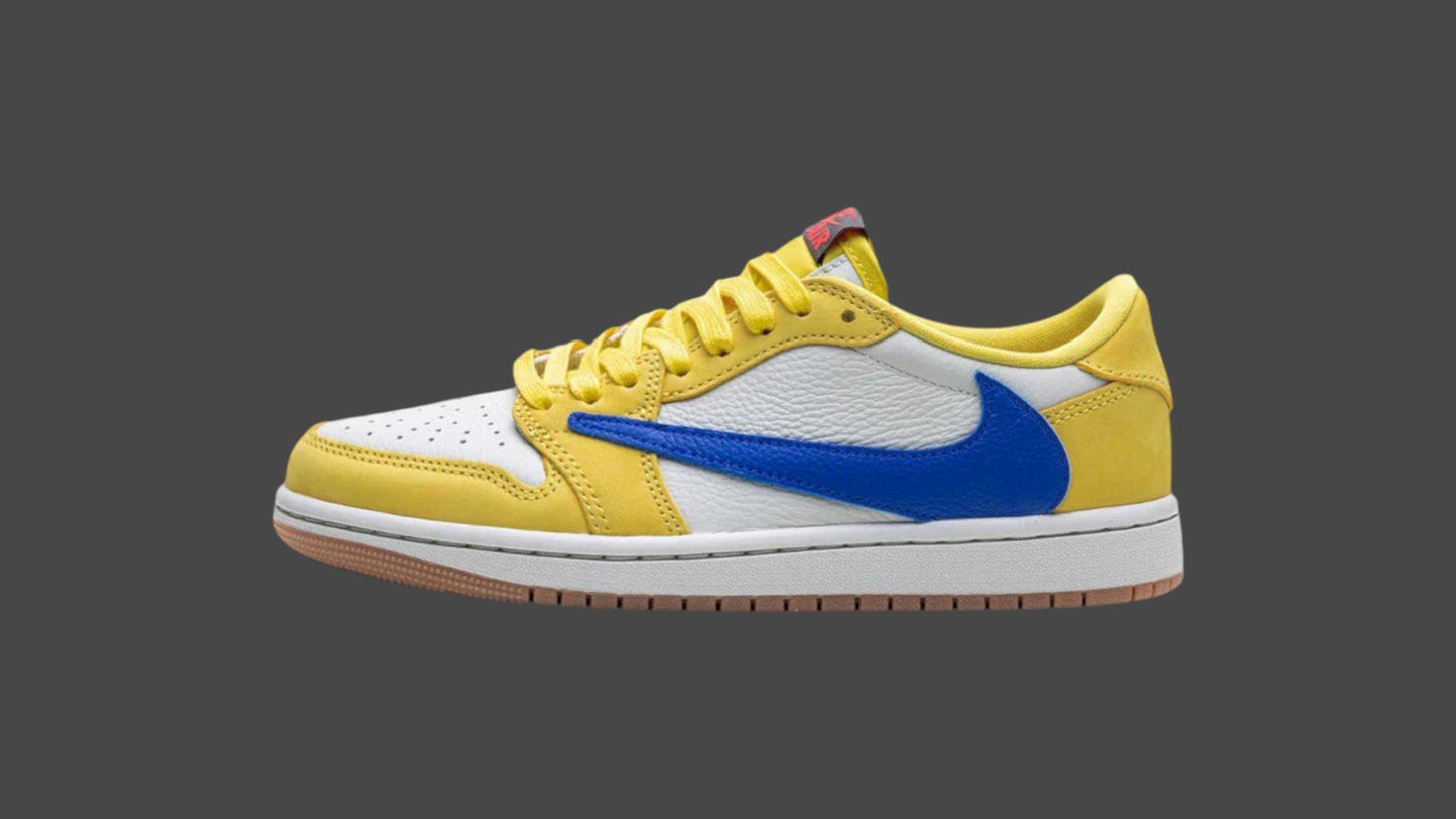 Nike Air Jordan 1 Low Retro Travis Scott Canary