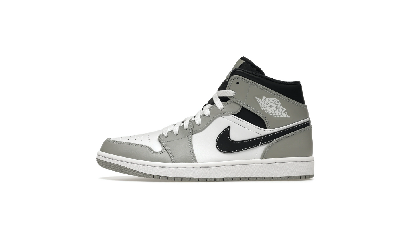 Air Jordan 1 Mid Light Smoke Grey Anthracite