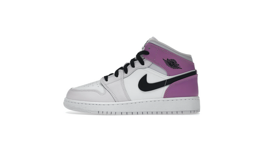 Air Jordan 1 Mid Barely Grape GS