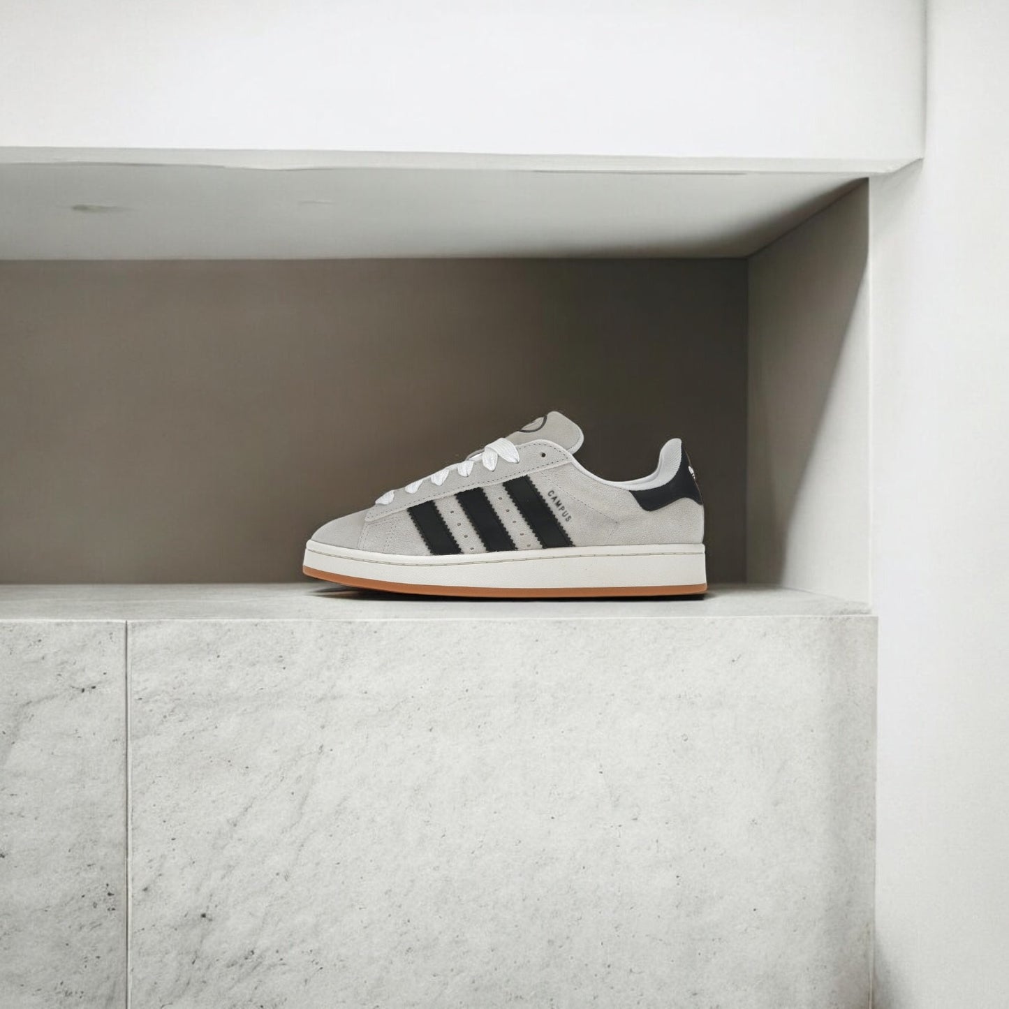 Adidas Campus 00s Crystal White Core Black