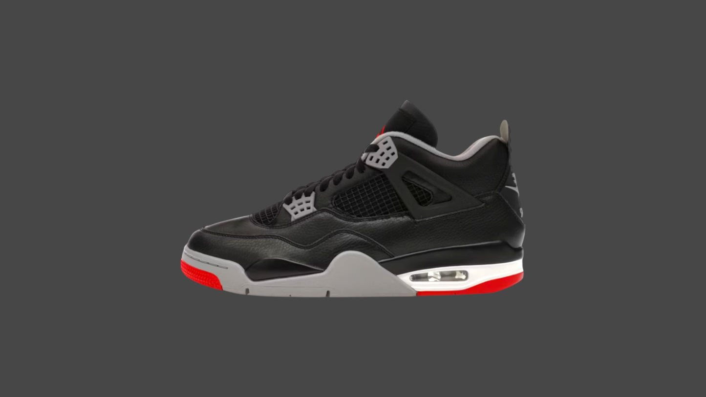 Air Jordan 4 Retro Bred Reimagined